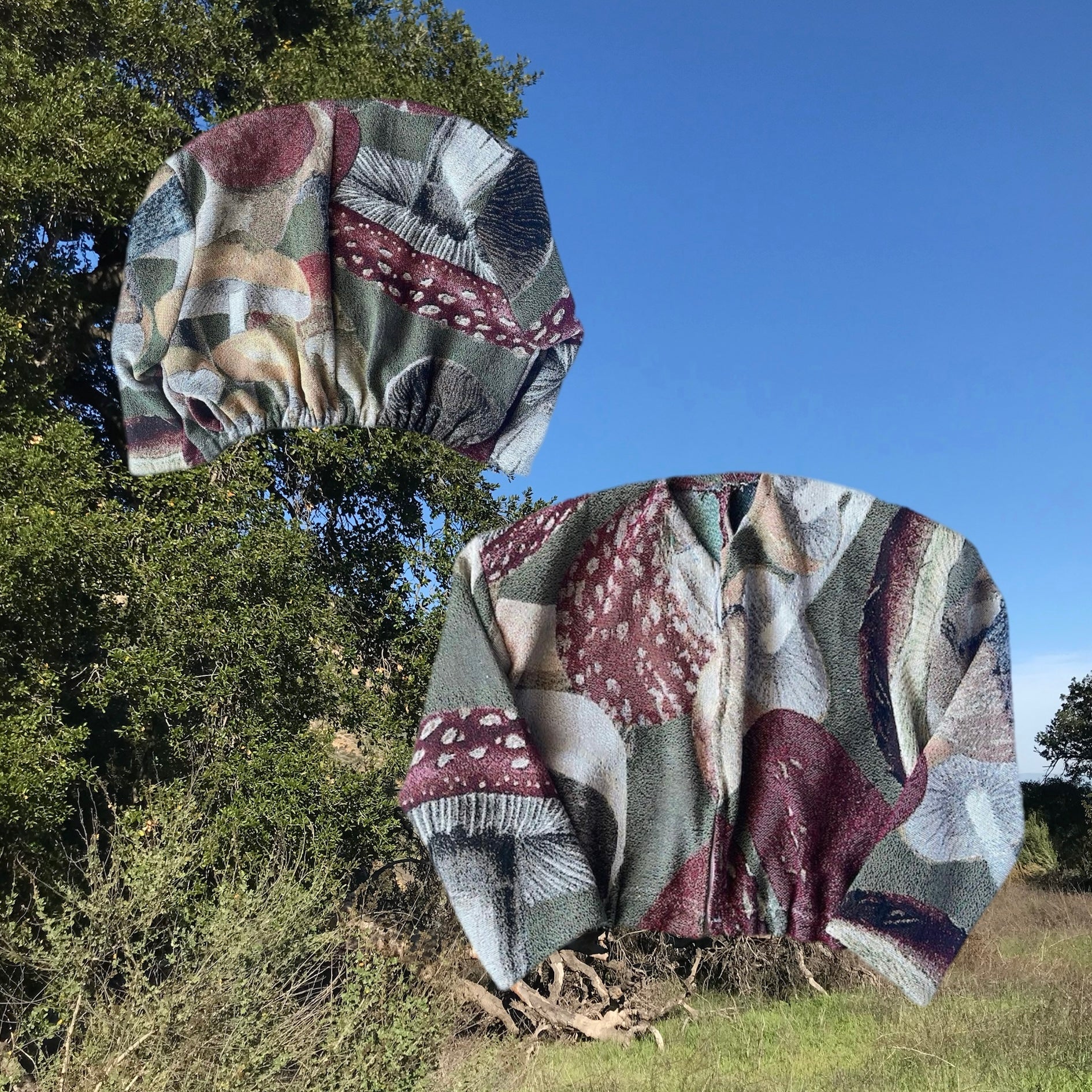 Mushroom Blanket Bomber Jacket
