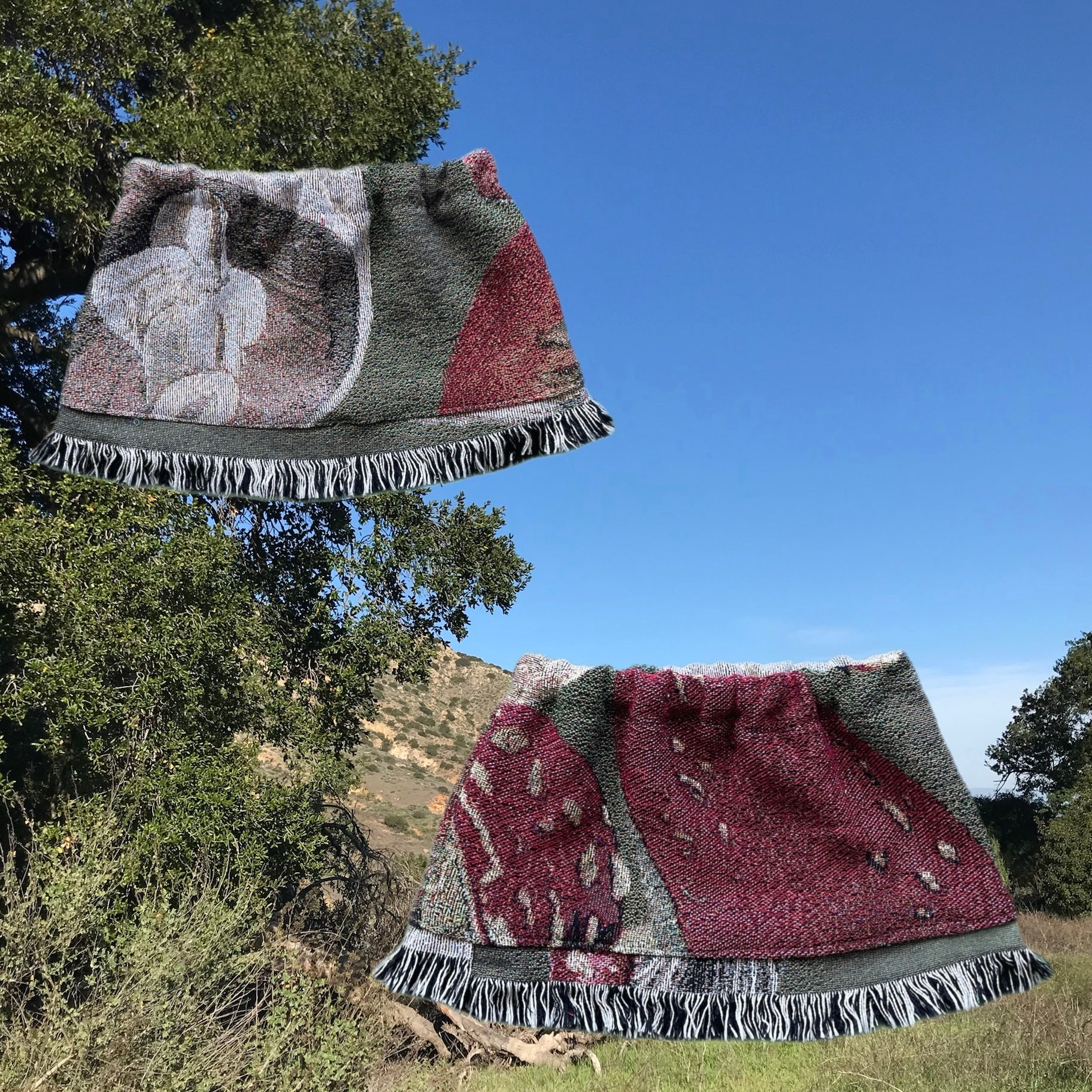 Mushroom Blanket Skirt