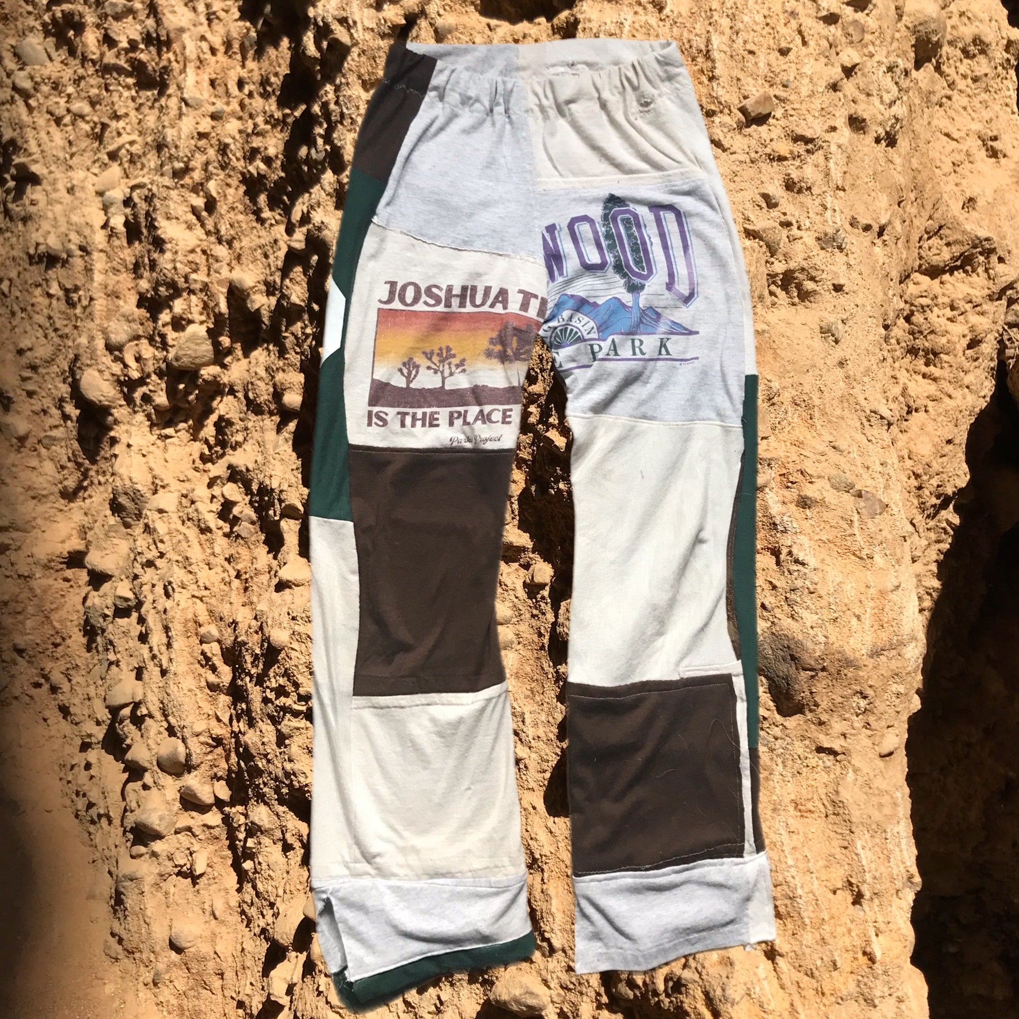 Vintage Tee Patchwork Pants